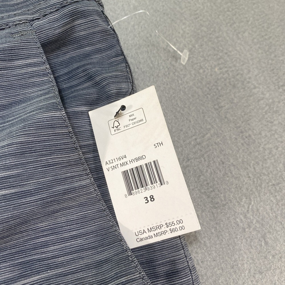 Volcom Mens Surf Turf 4 Way Stretch Gray Shorts Surfing Outdoor Beach 38 NWT - Picture 3 of 11